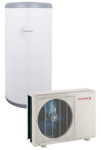 Chauffe-eau thermodynamique avec ballon mural suspendu