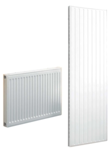 Radiateur acier horizontal et vertical Samba et Samba progress