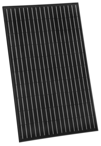 panneaux photovoltaïques à cellules noires