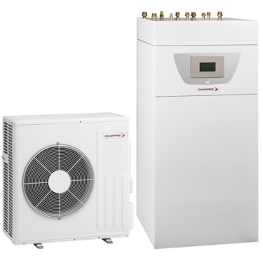 Pompe à chaleur air/eau Eria-N Duo-H avec appoint hydraulique