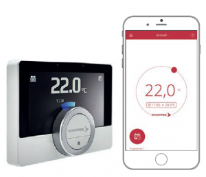 Thermostat connecté eMo Life avec application mobile android et ios